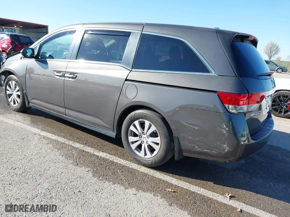 2016 Honda Odyssey EX-L with VIN 5FNRL5H6XGB020370, listed as a IAAI auction lot 41843941 with 189,980 mi miles. Bid and sale history available at carsss.com. Image 3.