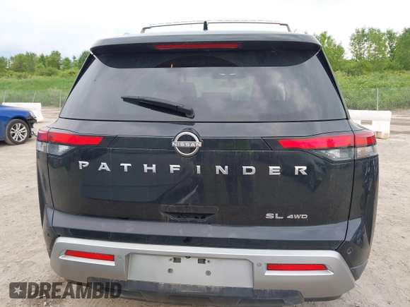 2022 Nissan Pathfinder SL with VIN 5N1DR3CC3NC210320, listed as a IAAI auction lot 42522846 with 36,872 mi miles and . Bid and sale history available at DreamBid. Image 16.