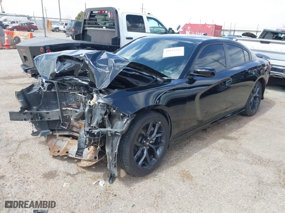 2023 Dodge Charger R/T with VIN 2C3CDXCT0PH698376, listed as a IAAI auction lot 41824225 with 9,438 mi miles. Bid and sale history available at carsss.com. Image 19.