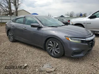 2019 Honda Insight Touring with VIN 19XZE4F94KE003290, listed as a Copart auction lot 54370315 with 111,101 mi miles and Salvage Title. Bid and sale history available at carsss.com. Image 4.