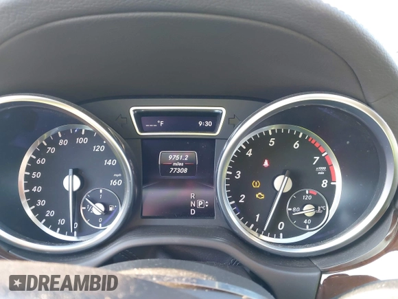 2015 Mercedes-Benz M 400 with VIN 4JGDA5GB3FA469911, listed as a IAAI auction lot 41411088 with 77,308 mi miles and . Bid and sale history available at DreamBid. Image 7.