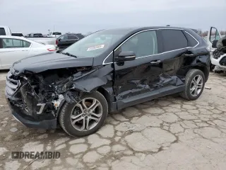 2016 Ford Edge Titanium with VIN 2FMPK4K85GBB21341, listed as a Copart auction lot 44993905 with 137,979 mi miles and Salvage Title. Bid and sale history available at carsss.com. Image 1.