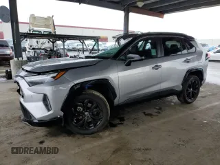 2023 Toyota RAV4 Hybrid XSE with VIN 4T3E6RFV2PU122716, listed as a Copart auction lot 51009615 with 28,643 mi miles and Non repairable. Bid and sale history available at DreamBid. Image 1.
