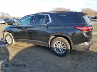 2022 Chevrolet Traverse LT Leather with VIN 1GNERHKW9NJ133781, listed as a Copart auction lot 44631045 with 74,068 mi miles and Salvage Title. Bid and sale history available at carsss.com. Image 2.