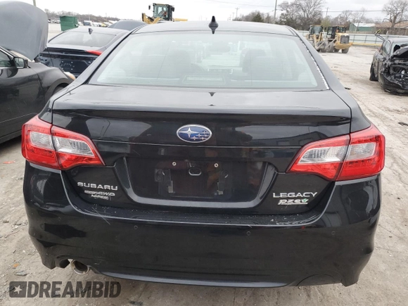 2017 Subaru Legacy Sport with VIN 4S3BNAS6XH3052344, listed as a Copart auction lot 41717823 with 40,263 mi miles. Bid and sale history available at carsss.com. Image 6.