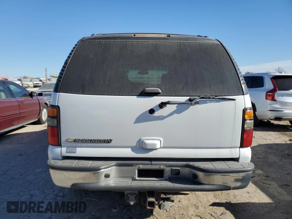 2006 Chevrolet Suburban Z71 with VIN 3GNFK16Z06G109604, listed as a Copart auction lot 81858724 with 168,154 mi miles and Salvage Title. Bid and sale history available at carsss.com. Image 6.