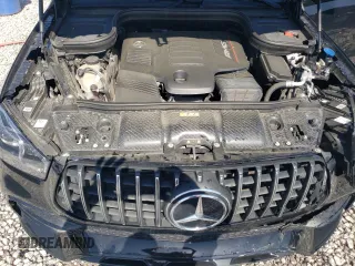 2021 Mercedes-Benz GLE 53 AMG with VIN 4JGFB6BB7MA573253, listed as a Copart auction lot 52195945 with 32,301 mi miles and Salvage title. Bid and sale history available at DreamBid. Image 12.