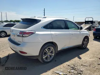 2015 Lexus RX 350 with VIN 2T2ZK1BA4FC196595, listed as a Copart auction lot 57818935 with 98,287 mi miles and Salvage title. Bid and sale history available at DreamBid. Image 3.