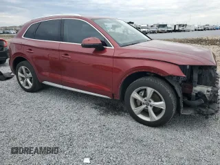 2020 Audi Q5 with VIN WA1ANBFY8L2066765, listed as a Copart auction lot 88794945 with 121,741 mi miles and Salvage title. Bid and sale history available at DreamBid. Image 4.