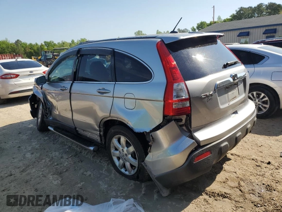 2007 Honda CR-V EX-L with VIN JHLRE387X7C048564, listed as a Copart auction lot 52706005 with 163,844 mi miles and Salvage Title. Bid and sale history available at carsss.com. Image 2.