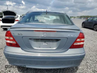 2006 Mercedes-Benz C 280 Luxury with VIN WDBRF92J26F738404, listed as a Copart auction lot 59291165 with 86,479 mi miles and Salvage title. Bid and sale history available at DreamBid. Image 6.