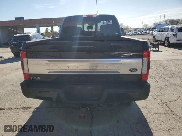 2019 Ford F-250 XL with VIN 1FT7W2BTXKEF35875, listed as a Copart auction lot 54132745 with 109,179 mi miles and Salvage title. Bid and sale history available at DreamBid. Image 6.