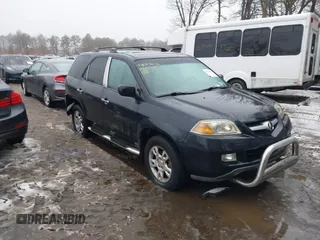 2004 Acura MDX Touring Pkg with VIN 2HNYD18684H532713, listed as a IAAI auction lot 41525616 with 219,241 mi miles. Bid and sale history available at carsss.com. Image 1.
