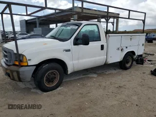 1999 Ford F-250 XL с VIN 1FTNF20L3XEA65075, выставлен на аукционе Copart как лот 61833755 с пробегом 311 311 миль миль и Чистый • Clean title. История ставок и продаж доступна на DreamBid. Изображение 1.