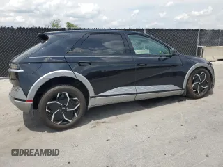 2024 Hyundai Ioniq 5 Limited with VIN KM8KR4DE8RU243715, listed as a Copart auction lot 55913465 with 6,364 mi miles and Salvage title. Bid and sale history available at DreamBid. Image 3.