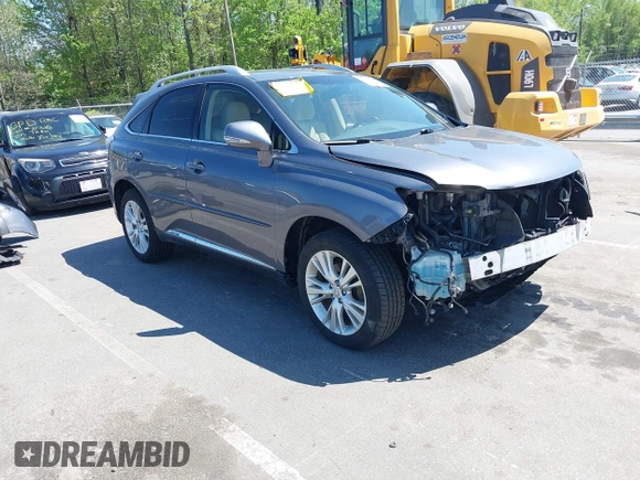 2012 Lexus RX 450h with VIN JTJBC1BAXC2427994, listed as a IAAI auction lot 41997188 with 131,614 mi miles and . Bid and sale history available at DreamBid. Image 1.