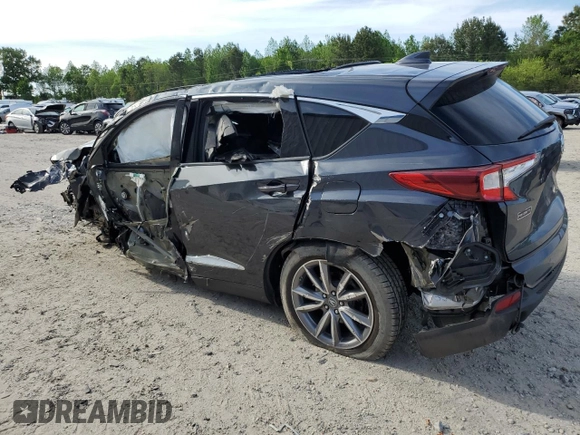 2020 Acura RDX Technology with VIN 5J8TC2H56LL007877, listed as a Copart auction lot 54269245 with Not provided miles and Salvage title. Bid and sale history available at DreamBid. Image 2.