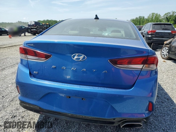 2018 Hyundai Sonata SE z VIN 5NPE24AF6JH632242, wystawiony jako Copart lot #54995885 z przebiegiem 83 722 mil mil oraz Szkoda całkowita • Salvage title. Historia ofert i sprzedaży dostępna na DreamBid. Obrazek 6.