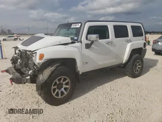 2007 Hummer H3 SUV with VIN 5GTDN13E278167626, listed as a Copart auction lot 86366074 with 128,668 mi miles and Salvage Title. Bid and sale history available at DreamBid. Image 1.