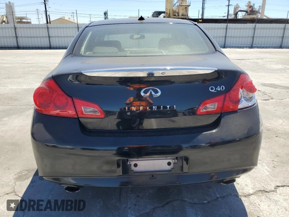 2015 Infiniti Q40 with VIN JN1CV6AP1FM503425, listed as a Copart auction lot 68308074 with 100,338 mi miles and Salvage Title. Bid and sale history available at carsss.com. Image 6.