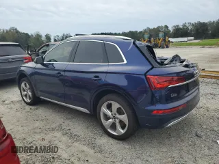 2021 Audi Q5 Prestige with VIN WA1CAAFY1M2054845, listed as a Copart auction lot 75480744 with 37,366 mi miles and Salvage Title. Bid and sale history available at carsss.com. Image 2.
