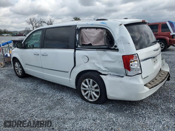 2016 Chrysler Town & Country Limited Platinum with VIN 2C4RC1GG8GR215732, listed as a Copart auction lot 46291215 with 118,192 mi miles and Salvage Title. Bid and sale history available at carsss.com. Image 2.