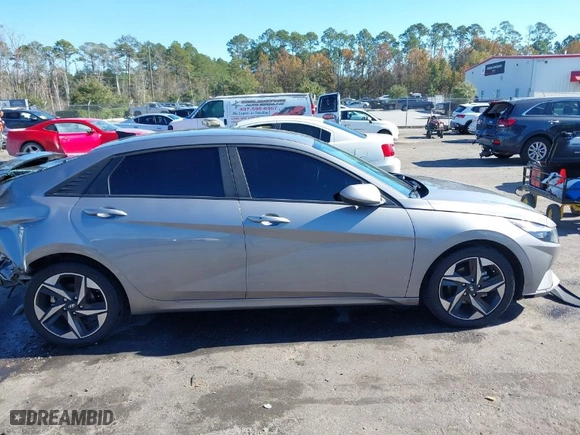2023 Hyundai Elantra SEL with VIN KMHLS4AG0PU432791, listed as a IAAI auction lot 41018680 with 51,774 mi miles. Bid and sale history available at carsss.com. Image 13.
