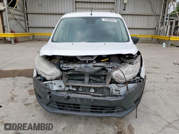 2020 Ford Transit Connect XL with VIN NM0LS7E2XL1435968, listed as a Copart auction lot 57606555 with 62,596 mi miles and Salvage title. Bid and sale history available at DreamBid. Image 5.
