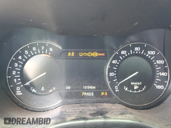 2019 Lincoln MKC Reserve with VIN 5LMCJ3C97KUL26887, listed as a Copart auction lot 59586425 with 151,846 mi miles and Salvage title. Bid and sale history available at DreamBid. Image 9.