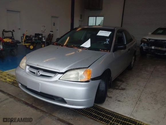 2001 Honda Civic LX with VIN 1HGEM21541L087029, listed as a IAAI auction lot 41972872 with 226,268 mi miles. Bid and sale history available at carsss.com. Image 6.