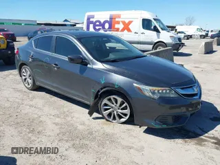 2016 Acura ILX w/Premium Pkg with VIN 19UDE2F71GA012697, listed as a IAAI auction lot 41729682 with 83,772 mi miles. Bid and sale history available at carsss.com. Image 1.