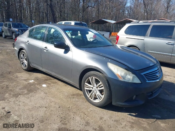 2012 Infiniti G25 Sedan x with VIN JN1DV6AR4CM861765, listed as a IAAI auction lot 41545863 with NaN miles. Bid and sale history available at carsss.com. Image 1.