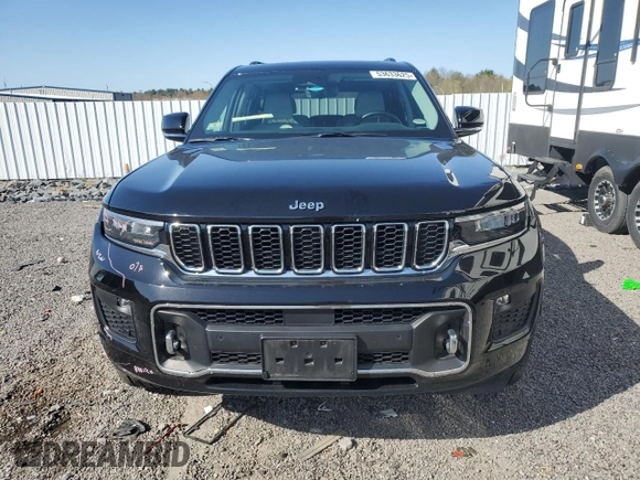 2022 Jeep Grand Cherokee Overland with VIN 1C4RJKDG1N8538318, listed as a Copart auction lot 53633625 with 22,913 mi miles and Salvage title. Bid and sale history available at DreamBid. Image 5.