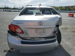 2009 Toyota Corolla with VIN JTDBL40E39J016154, listed as a Copart auction lot 54227655 with 195,545 mi miles and Salvage Title. Bid and sale history available at carsss.com. Image 6.