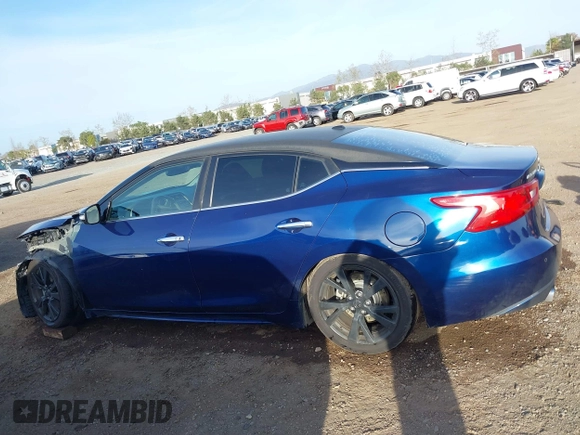 2017 Nissan Maxima SR with VIN 1N4AA6AP8HC412862, listed as a IAAI auction lot 41725246 with 154,483 mi miles and . Bid and sale history available at DreamBid. Image 15.