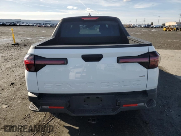 2022 Hyundai Santa Cruz SEL with VIN 5NTJBDAEXNH020980, listed as a Copart auction lot 46216585 with 26,588 mi miles and Salvage Title. Bid and sale history available at carsss.com. Image 6.