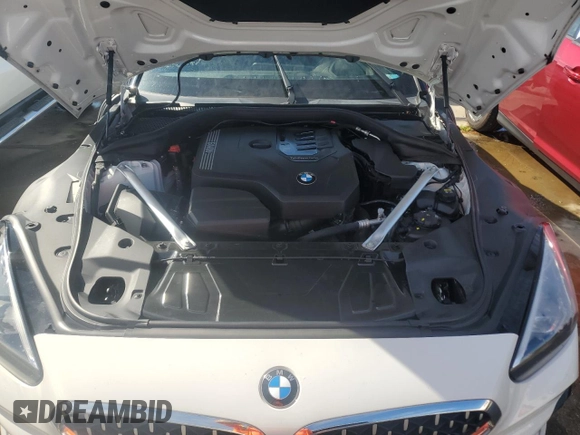 2021 BMW Z4 sDrive30i with VIN WBAHF3C09MWX24087, listed as a Copart auction lot 73919214 with 0 mi miles and Salvage Title. Bid and sale history available at carsss.com. Image 11.