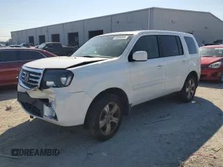 2013 Honda Pilot EX-L z VIN 5FNYF3H77DB018345, wystawiony jako Copart lot #46886885 z przebiegiem 151 363 mil mil oraz Czysty tytuł • Clean title. Historia ofert i sprzedaży dostępna na DreamBid. Obrazek 1.