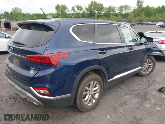 2019 Hyundai Santa Fe SE z VIN 5NMS2CAD3KH022518, wystawiony jako IAAI lot #42289725 z przebiegiem 102 547 mil mil oraz . Historia ofert i sprzedaży dostępna na DreamBid. Obrazek 4.