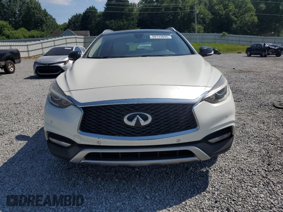 2018 Infiniti QX30 Premium z VIN SJKCH5CR5JA049491, wystawiony jako Copart lot #59733695 z przebiegiem 211 324 mil mil oraz Szkoda całkowita • Salvage title. Historia ofert i sprzedaży dostępna na DreamBid. Obrazek 5.