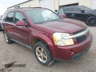 2007 Chevrolet Equinox LT with VIN 2CNDL63F276242281, listed as a IAAI auction lot 41903233 with 207,923 mi miles. Bid and sale history available at carsss.com. Image 6.