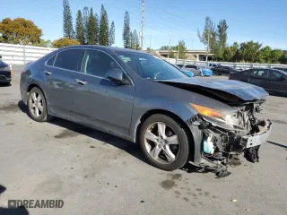 2010 Acura TSX with VIN JH4CU2F65AC006903, listed as a Copart auction lot 49635885 with 0 mi miles and Non Repairable. Bid and sale history available at carsss.com. Image 4.