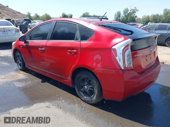 2012 Toyota Prius One z VIN JTDKN3DU8C1614866, wystawiony jako IAAI lot #42393177 z przebiegiem 202 458 mil mil oraz . Historia ofert i sprzedaży dostępna na DreamBid. Obrazek 3.