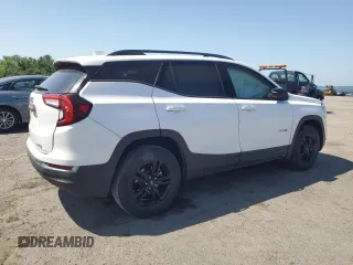 2023 GMC Terrain AT4 z VIN 3GKALYEG4PL127707, wystawiony jako Copart lot #61876075 z przebiegiem 24 631 mil mil oraz Szkoda całkowita • Salvage title. Historia ofert i sprzedaży dostępna na DreamBid. Obrazek 3.