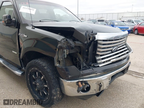 2012 Ford F-150 XL with VIN 1FTFW1CT1CFC94305, listed as a IAAI auction lot 41130095 with 187,704 mi miles. Bid and sale history available at carsss.com. Image 6.