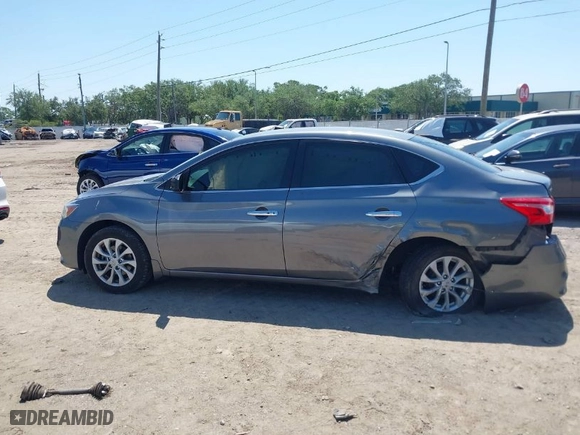 2019 Nissan Sentra S with VIN 3N1AB7AP2KY438694, listed as a IAAI auction lot 42002339 with 78,534 mi miles. Bid and sale history available at carsss.com. Image 14.