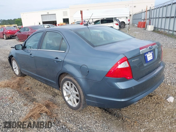 2012 Ford Fusion SEL with VIN 3FAHP0JG1CR106090, listed as a IAAI auction lot 39492904 with 120,721 mi miles. Bid and sale history available at carsss.com. Image 3.