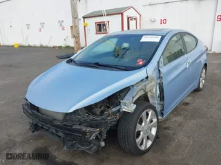 2012 Hyundai Elantra GLS with VIN KMHDH4AEXCU192161, listed as a IAAI auction lot 41646580 with 91,219 mi miles. Bid and sale history available at carsss.com. Image 6.