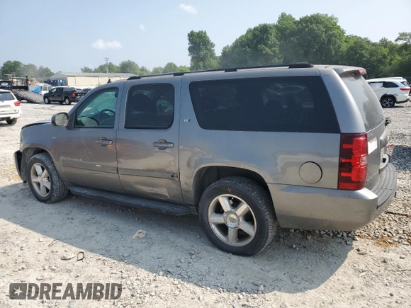 2007 Chevrolet Suburban LTZ with VIN 1GNFC16097R249683, listed as a Copart auction lot 59217785 with Not provided miles and Salvage title. Bid and sale history available at DreamBid. Image 2.