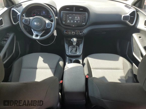 2020 Kia Soul LX with VIN KNDJ23AU3L7096431, listed as a Copart auction lot 43965265 with 54,768 mi miles and Salvage Title. Bid and sale history available at carsss.com. Image 8.